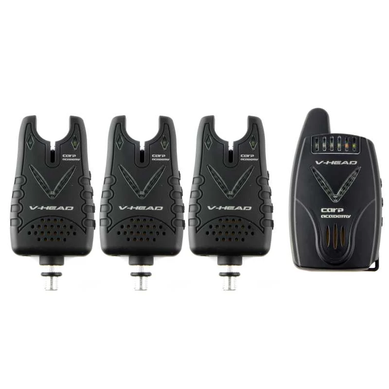 Carp Academy V-Head elektromos kapásjelző 3+1 szett