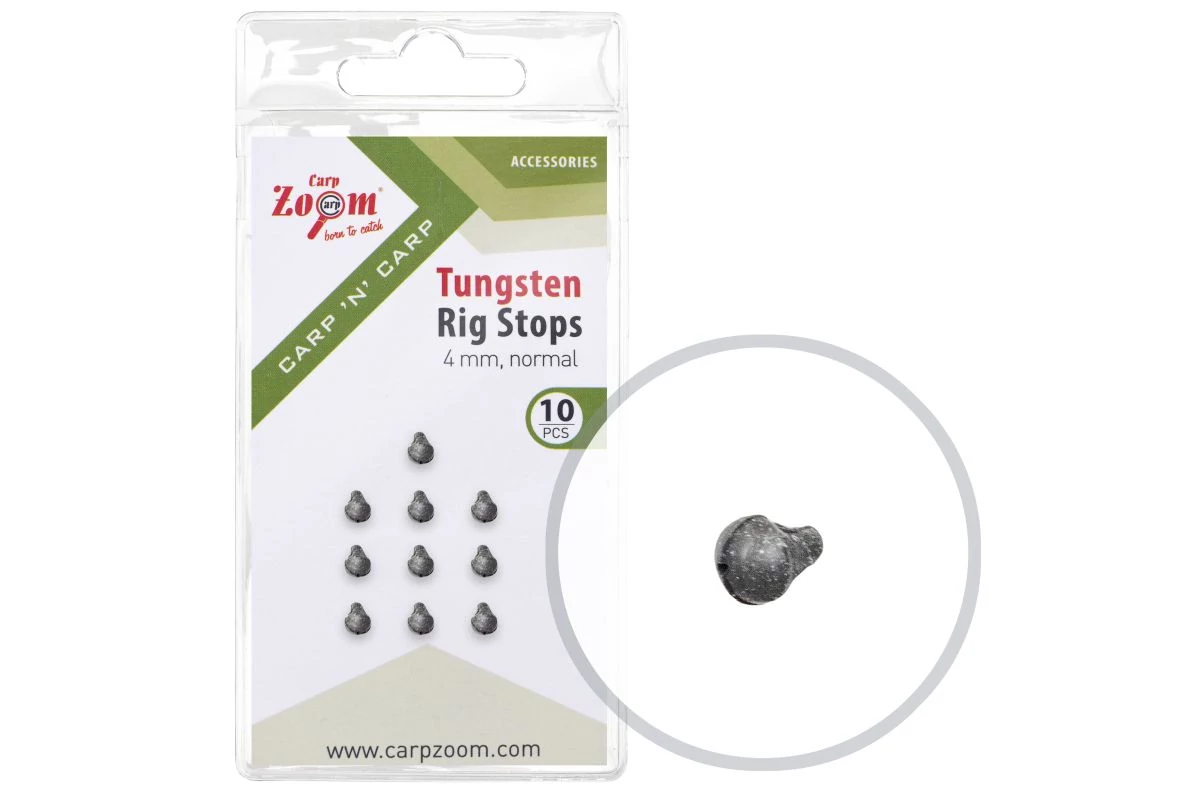 CarpZoom Tungsten Rig normal ütköző 10db/csg