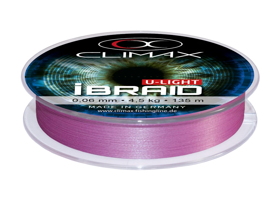 Climax iBraid U-Light Fluo Purple 135m 0,06mm 4,5kg fonott zsinór