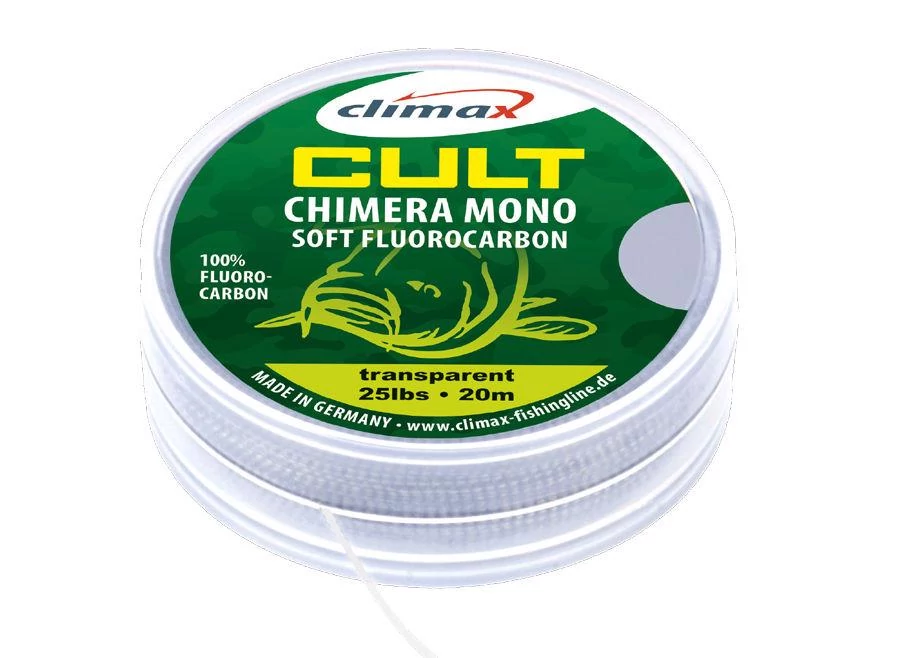 Climax Cult Carp Chimera Soft Fluorocarbon Hooklink 20m 0.50mm 30lb előkezsinór