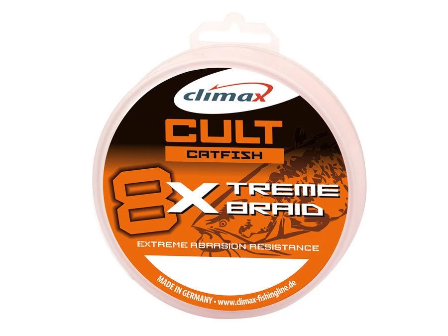 Climax Cult Catfish X-Treme 8x Braid 280m 0.50mm 47kg fonott zsinór