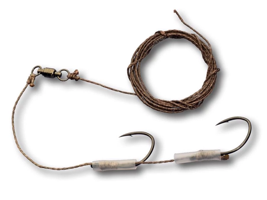 Climax Cult Catfish Rig Worm/Gudgeon 180cm 80kg 5/0 5/0 előkötött szerelék