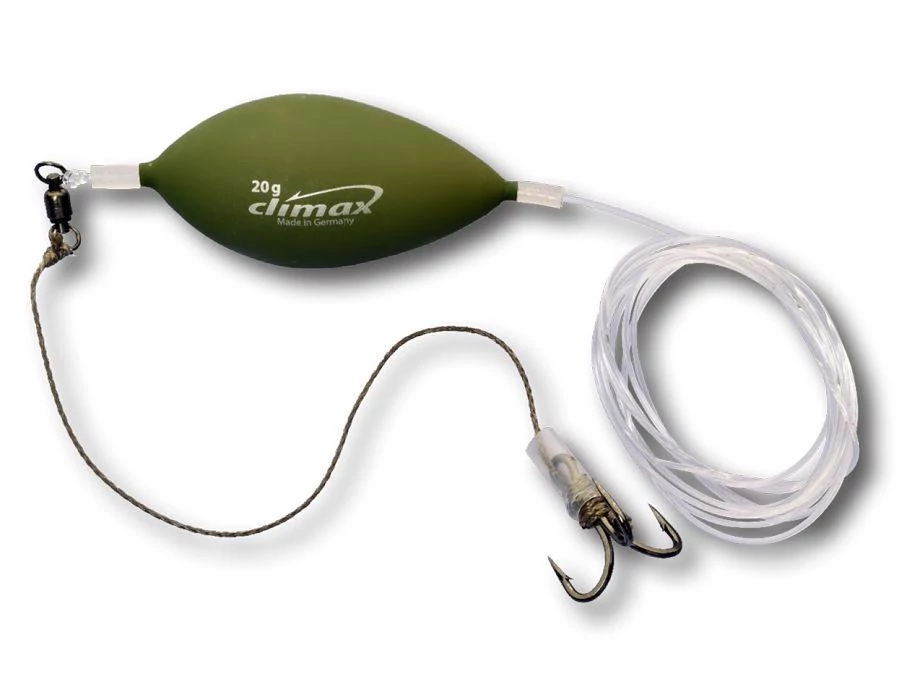 Climax Cult Catfish Rig Natural Bait Combi Rig 180cm 120kg 2/0 előkötött szerelék