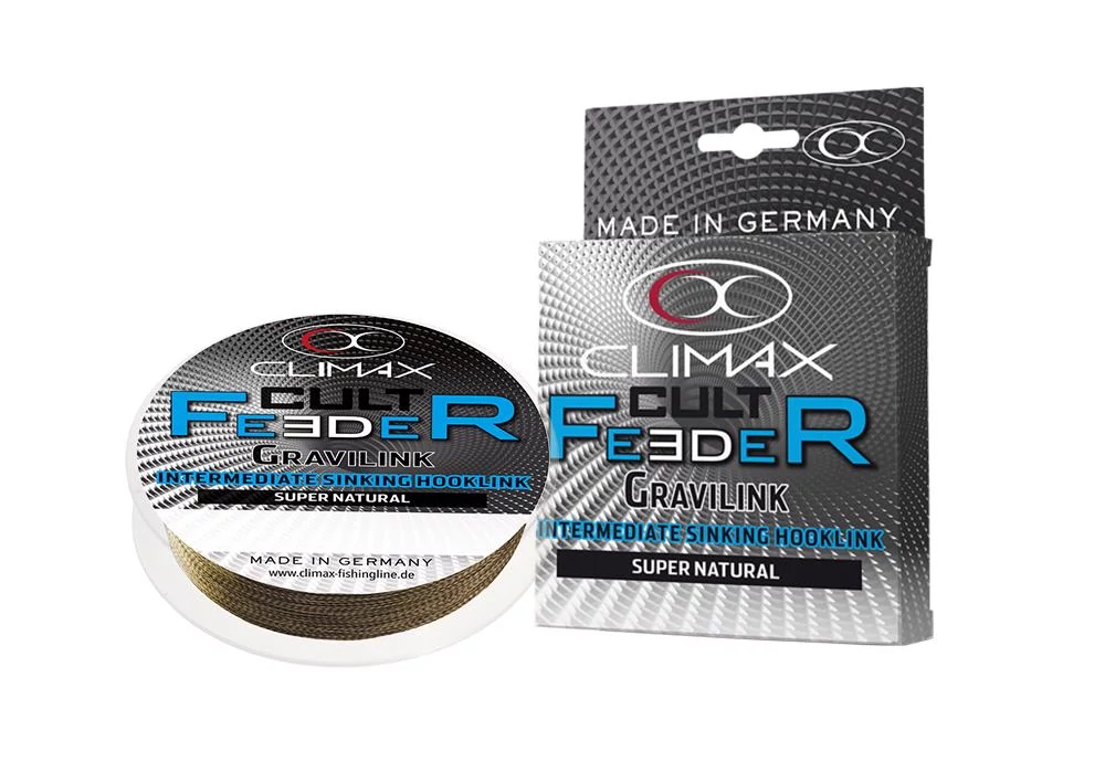 Climax Cult Feeder Braid Gravilink 10m 0.25mm Camou Brown fonott előkezsinór