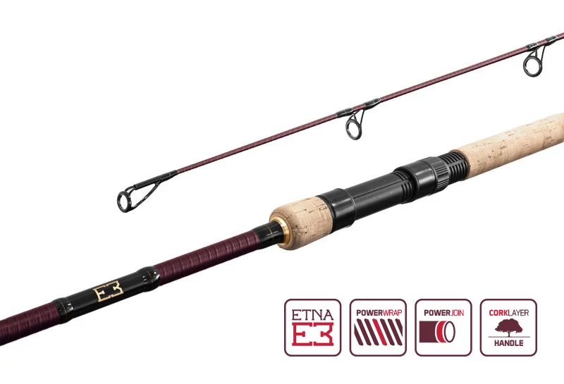Delphin ETNA E3 cork 2 rész 380cm 3,50lbs bojlis bot