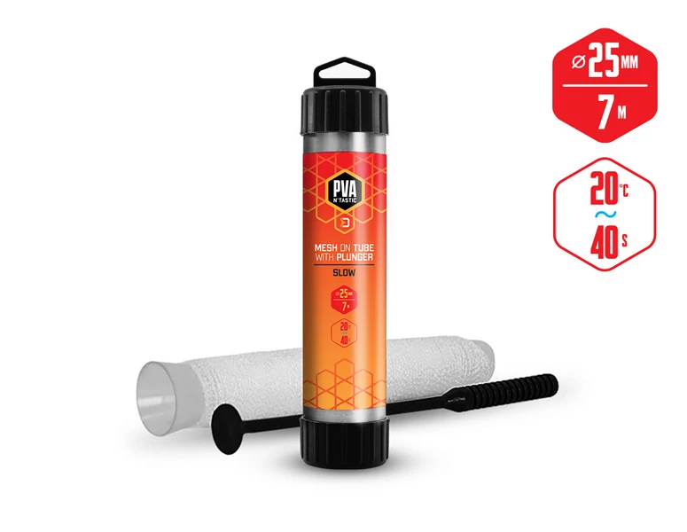 Delphin PVA n ́tastic háló töltőcső + tömő 7m - 25mm
