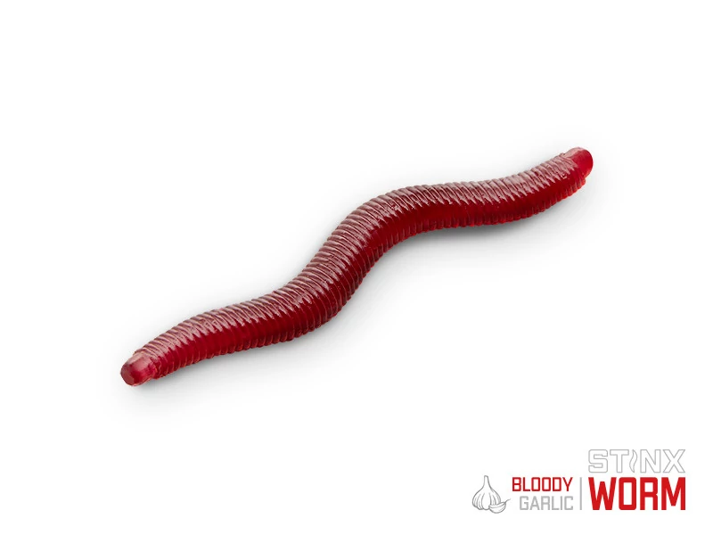 Delphin B! StinxWORM Garlic 50db 4cm BLOODY műgiliszta