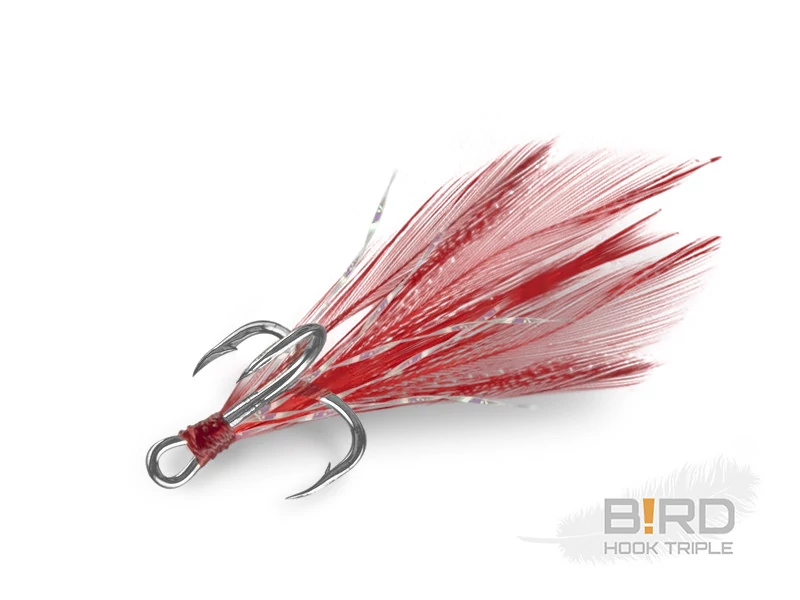 Delphin B!RD Hook TRIPLE 3db 08 hármas horog
