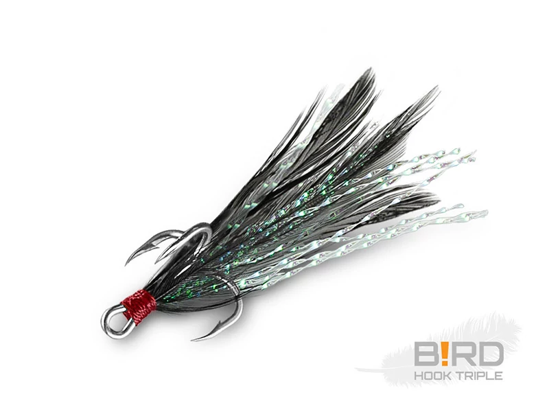 Delphin B!RD Hook TRIPLE 3db 08 hármas horog