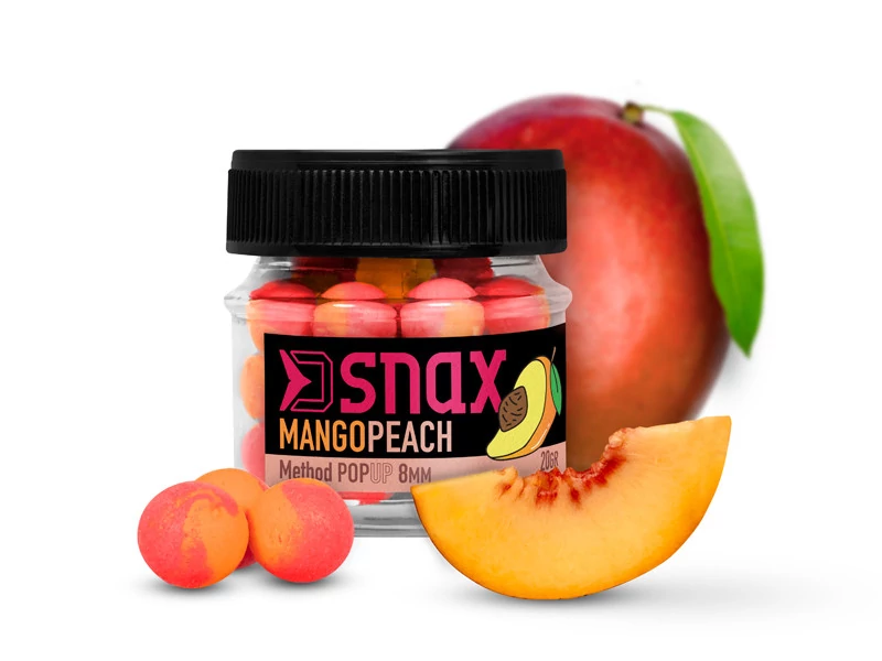Delphin D SNAX POP csali 5.5mm 20g Mangó-Barack pop up