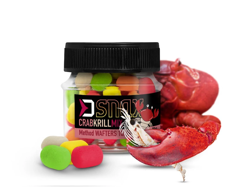 Delphin MIX D SNAX WAFT csali 10x7mm 20g Rák-Krill wafters