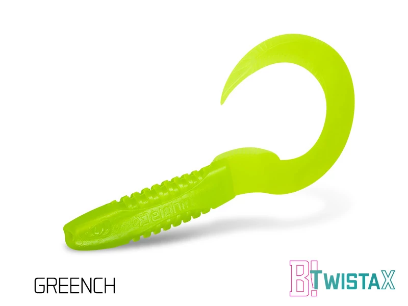 Delphin TwistaX Eeltail UVs 5db 15cm GREENCH gumihal