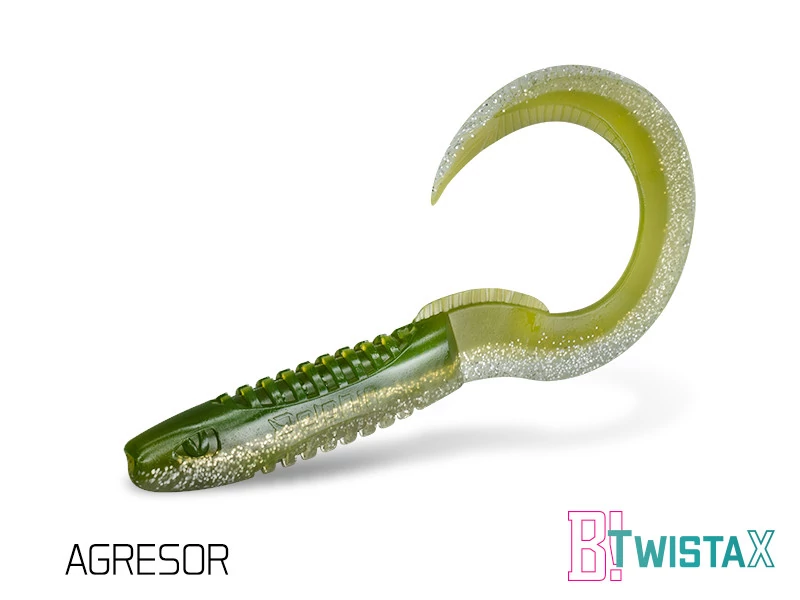 Delphin TwistaX Eeltail UVs 6x 5db 15cm AGRESOR Duopack box