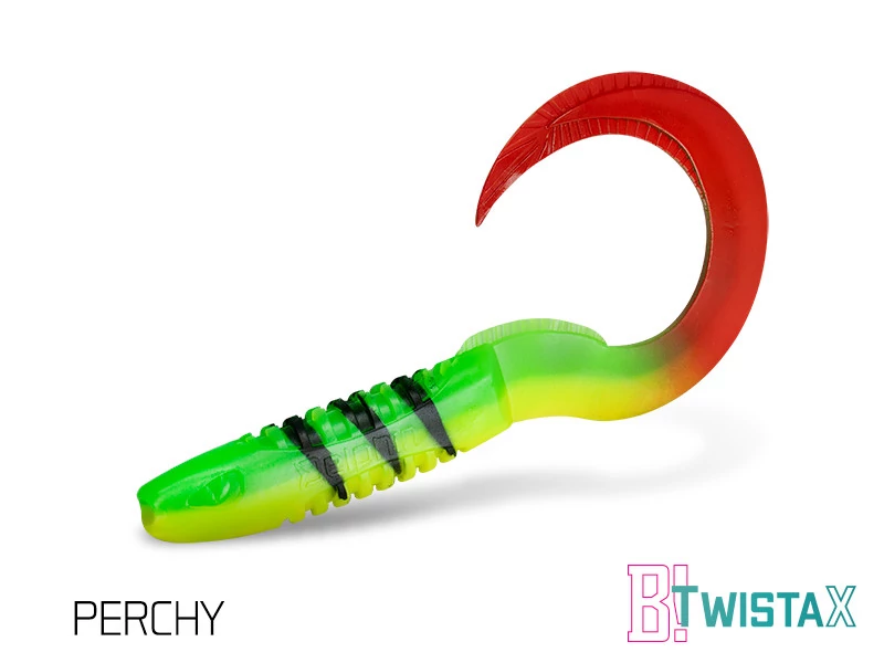 Delphin TwistaX Eeltail UVs 5db 15cm PERCHY gumihal