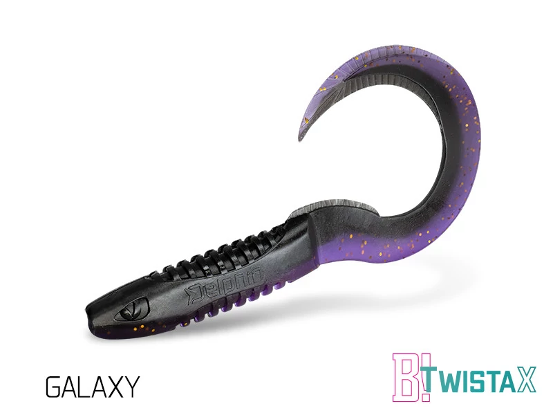 Delphin TwistaX Eeltail UVs 5db 15cm GALAXY gumihal