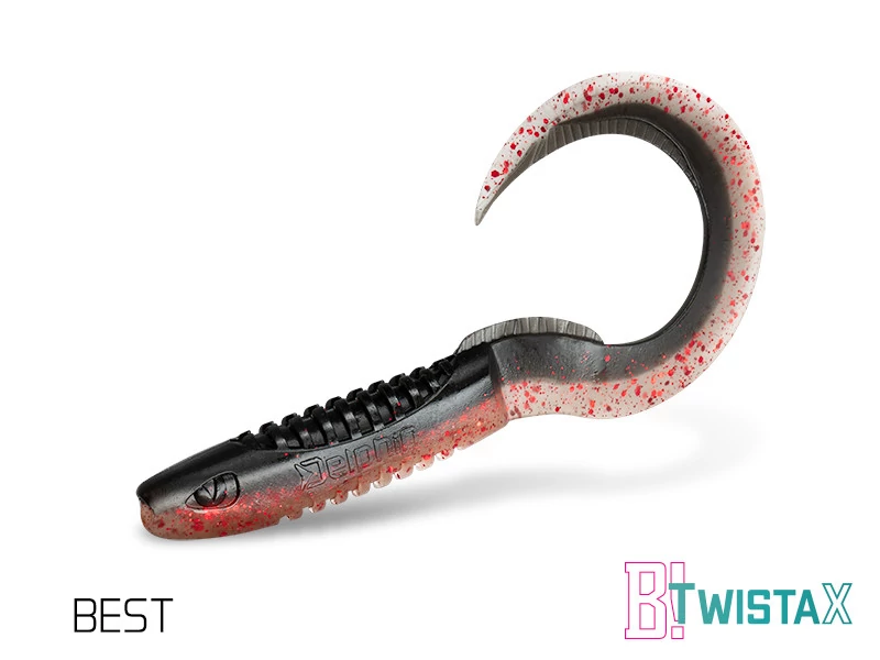 Delphin TwistaX Eeltail UVs 5db 6cm BEST gumihal