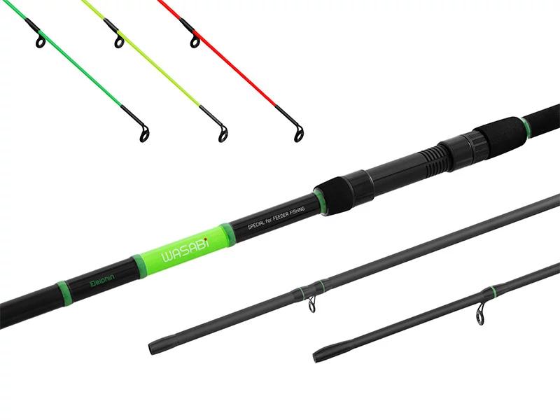 Delphin WASABI Feeder NXT 360cm 100g 3 rész feeder bot