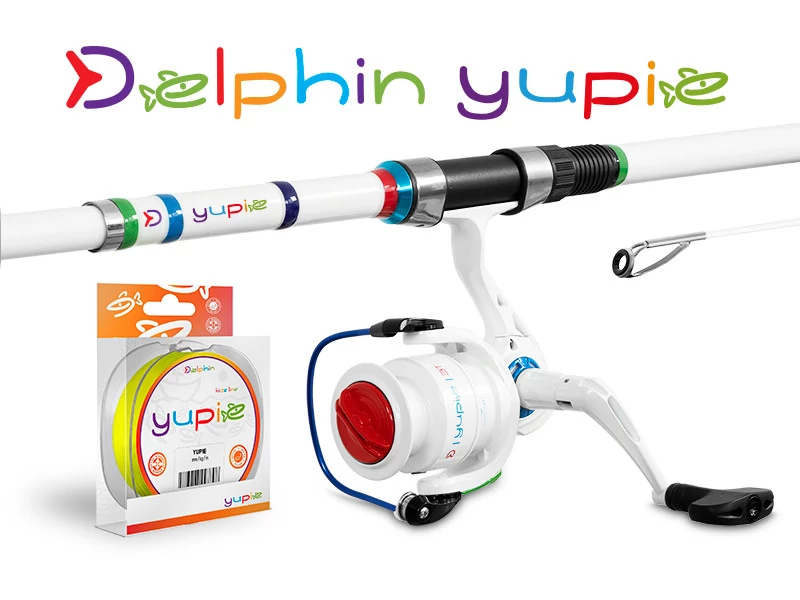Delphin Yupie 180 + 3T horgász szett gyerekeknek