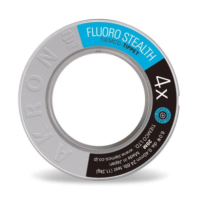 Tiemco Fluorocarbon Stealth Tippet 50m 4X 0,16mm 5,2lb legyező előkezsinór