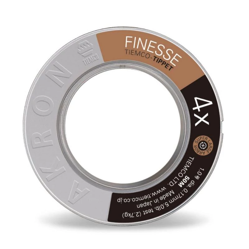 Tiemco Finesse Tippet 50m 4X 0,17mm 5lb legyező előkezsinór
