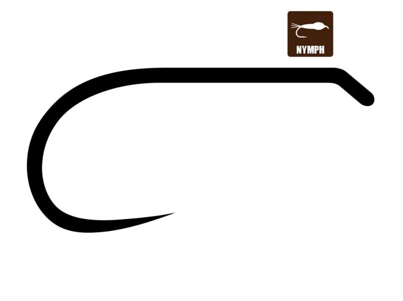 Tiemco Fly TMC113BLH #12 Barbless legyező horog 20db/csg