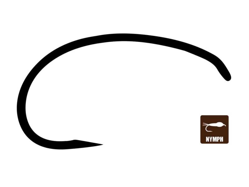 Tiemco Fly TMC2487BL #10 Barbless legyező horog 20db/csg