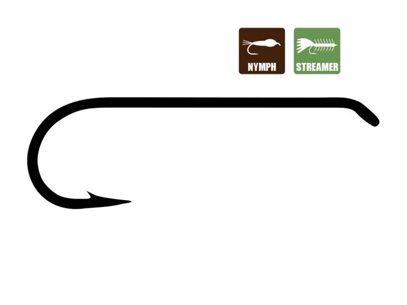 Tiemco Fly TMC5262 #4 legyező horog 20db/csg