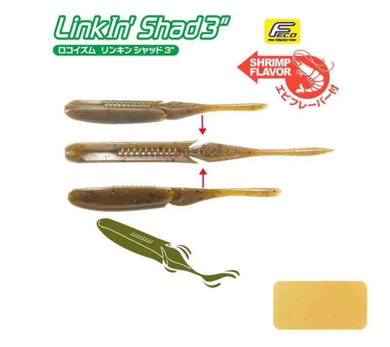 Tiemco Linkin Shad 4