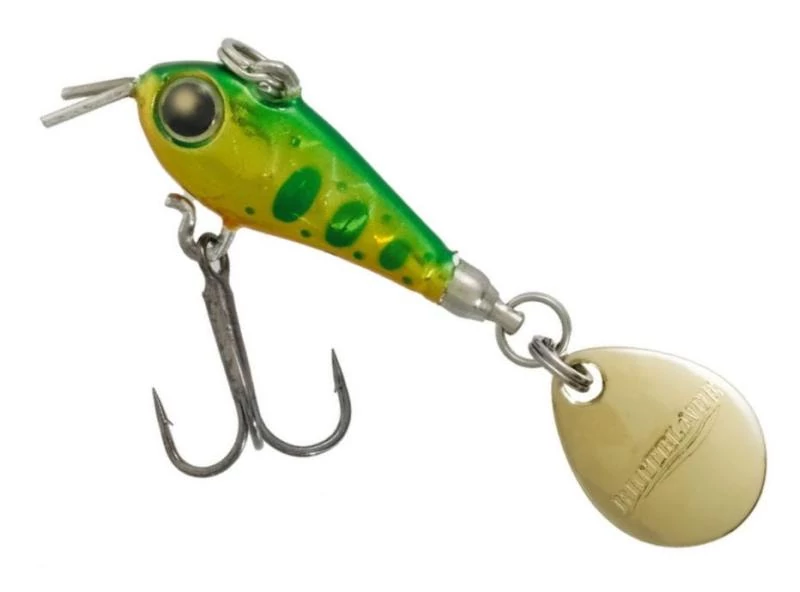 Tiemco Riot Blade S 25mm 9g 103 Holo Green Gold Yamame spinnertail