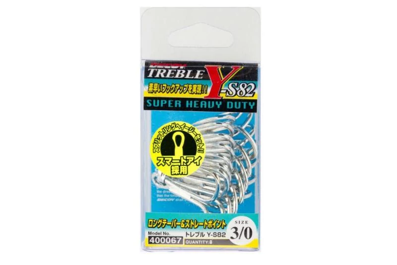 Decoy Y-S82 Super Heavy Duty #3/0 hármas horog 8 db/csg