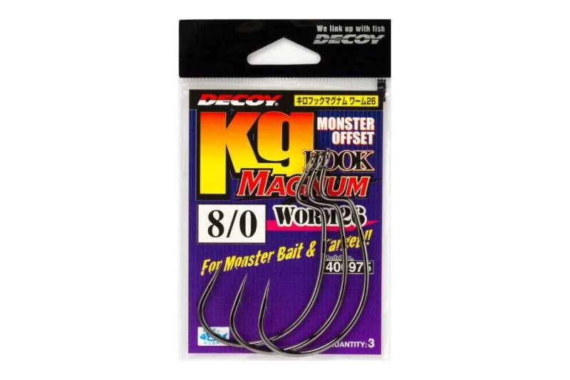 Decoy Offset Worm KG 26 Magnum 8/0 horog 3 db/csg
