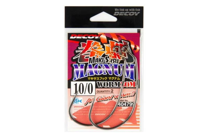 Decoy Offset Worm 30M Makisagu Magnum 8/0 horog 3 db/csg