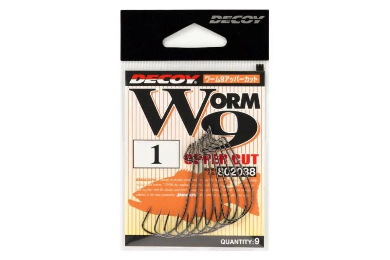 Decoy Offset Worm 9 Upper Cut 4 horog 9 db/csg