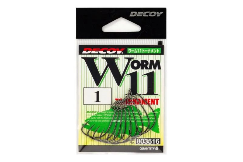 Decoy Offset Worm 11 Tournament 4 horog 9 db/csg