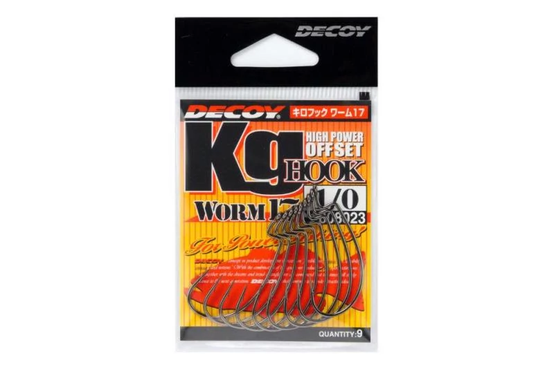 Decoy Offset Worm KG 17 2 horog 9 db/csg