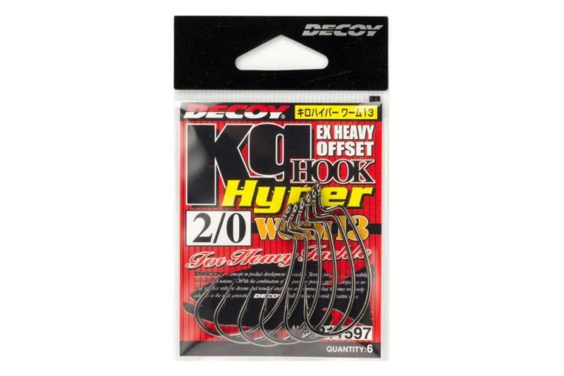 Decoy Offset Worm KG 13 Hyper 1/0 horog 7 db/csg