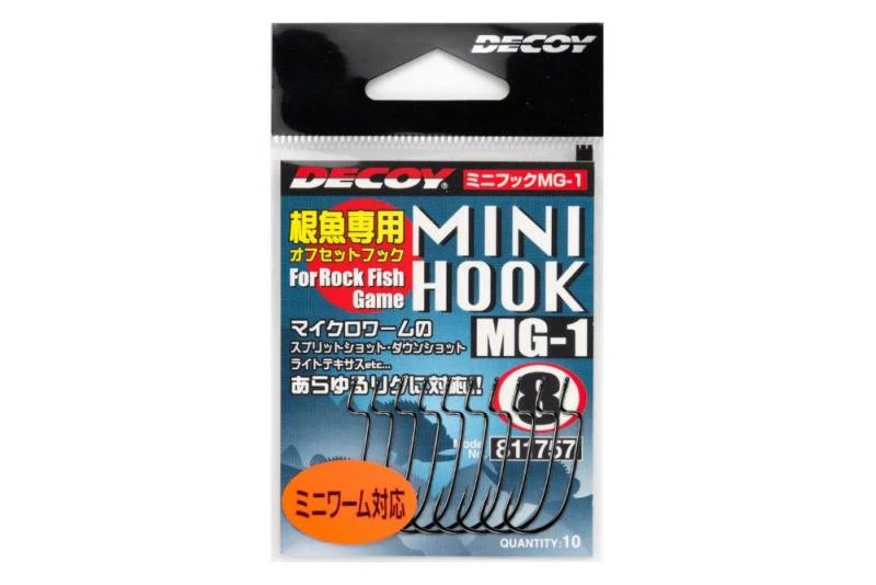 Decoy Offset Mini MG-1 8 horog 10 db/csg