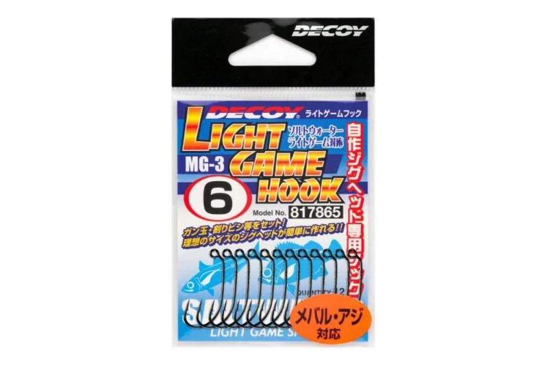Decoy Light Game MG-3 8 jig horog 12 db/csg