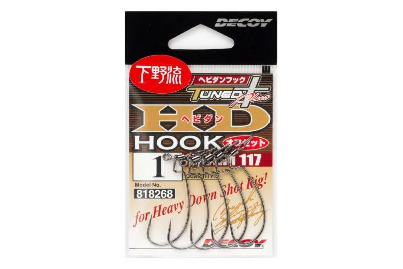 Decoy Offset Worm 117 HD 4 horog forgóval 5 db/csg