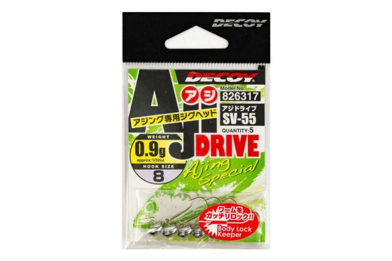 Decoy SV-55 Aji Drive #8 1,2gr jigfej 5 db/csg