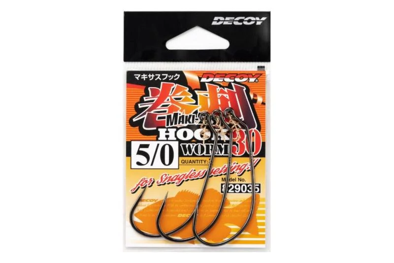 Decoy Offset Worm 30 Makisasu 1 horog 5 db/csg