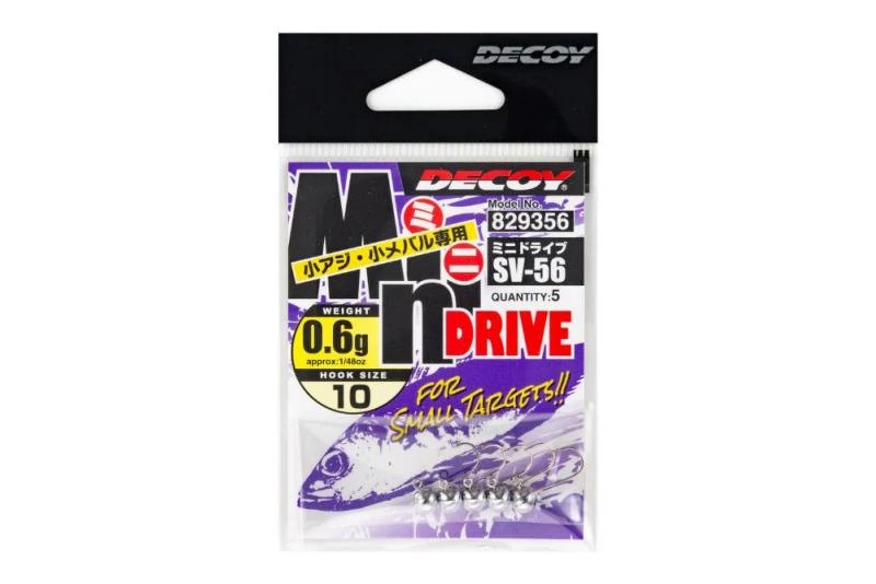 Decoy SV-56 Mini Drive #10 0,3gr jigfej 5 db/csg