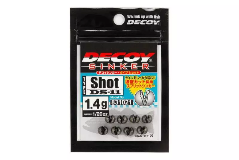 Decoy DS-11 Sinker Type Shot 0,9 gr sörétólom 9 db/csg