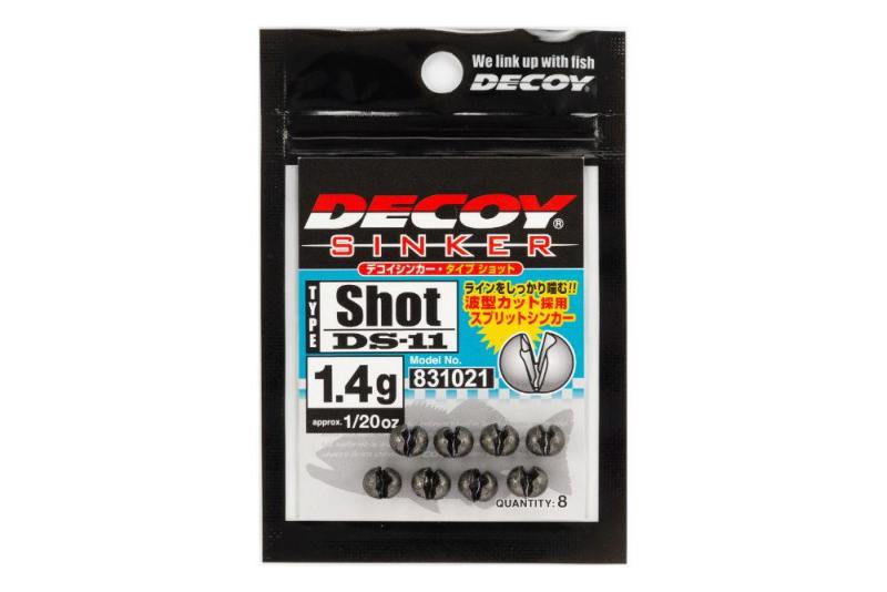 Decoy DS-11 Sinker Type Shot 1,4 gr sörétólom 8 db/csg
