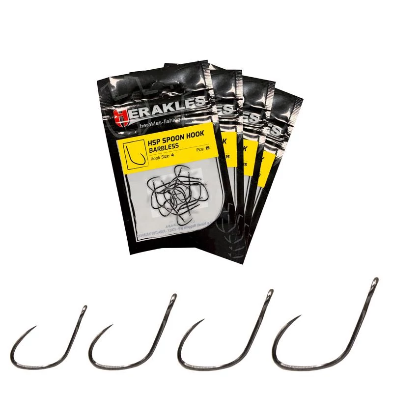 Herakles HSP Area Spoon Barbless 4 horog 15 db/csg