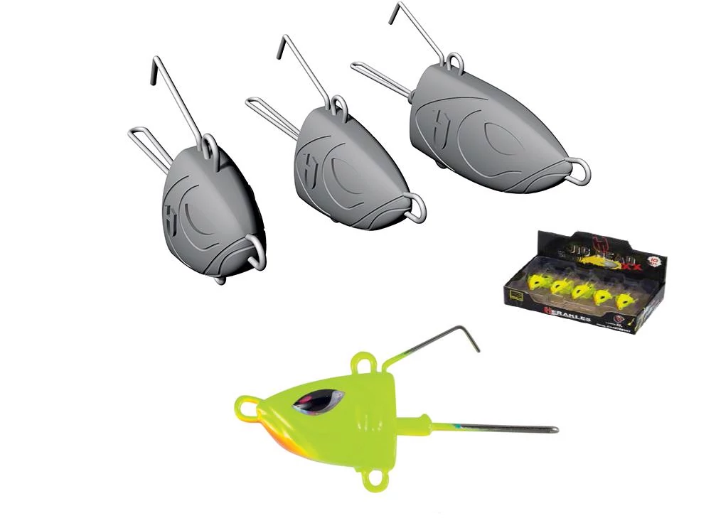 Herakles XX 30gr Chartreuse jigfej ólom 10 db/csg