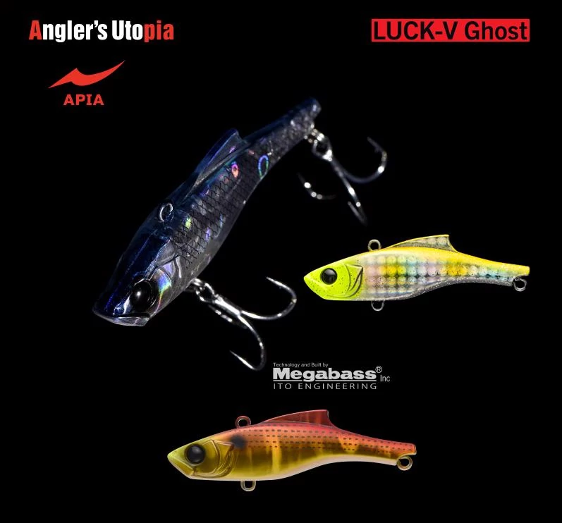 APIA LUCK-V GHOST 65mm 15gr 12 Red Gold Konosiro wobbler