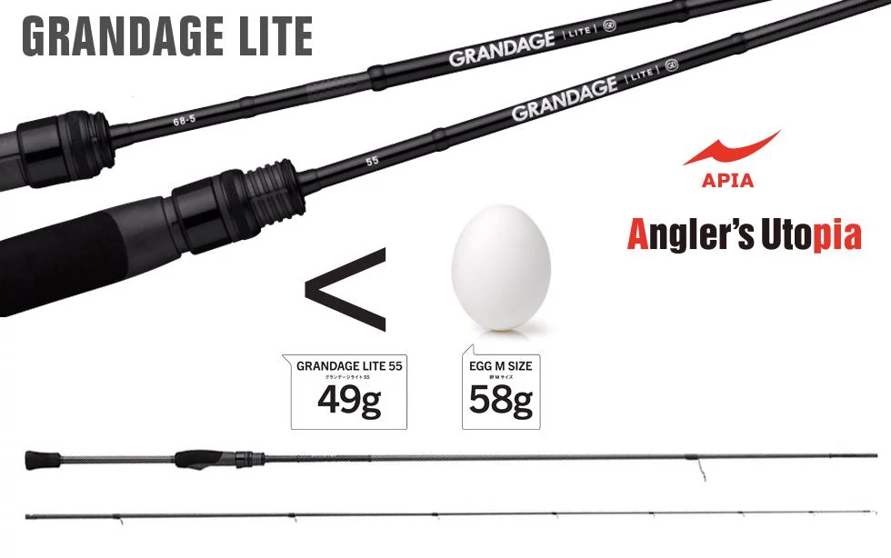 APIA GRANDAGE STD 83L 2,51m 5-21gr pergető horgászbot