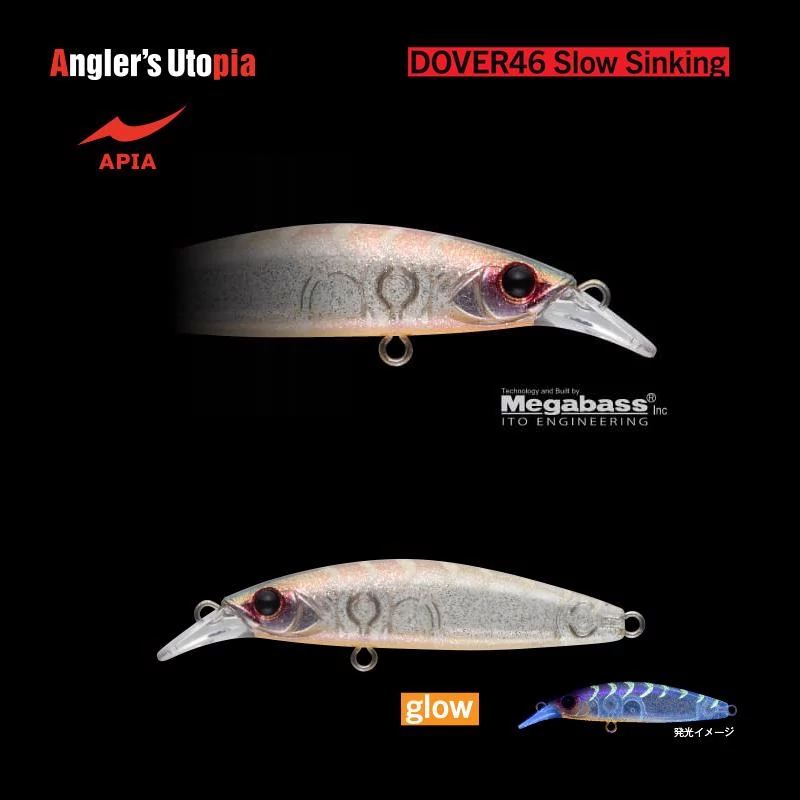 APIA DOVER 46 SLOW SINKING 46mm 2,3gr 02 KJ Gigo wobbler