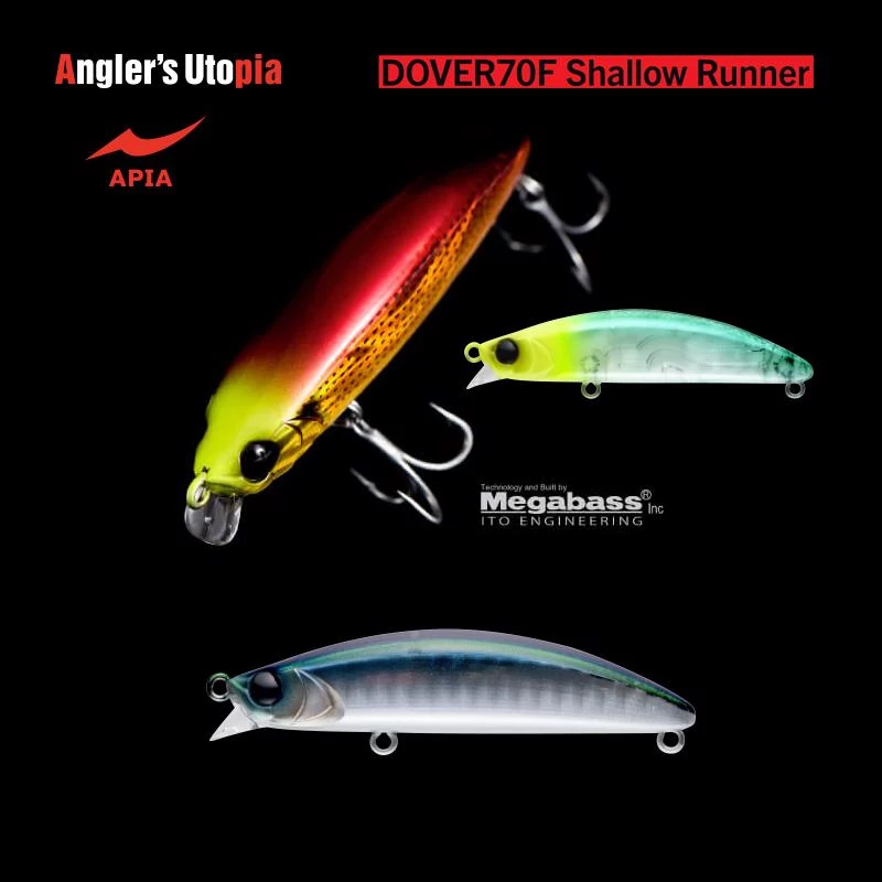 APIA DOVER 70F SHALLOW RUNNER 70mm 8,5gr 06 Super Natural wobbler